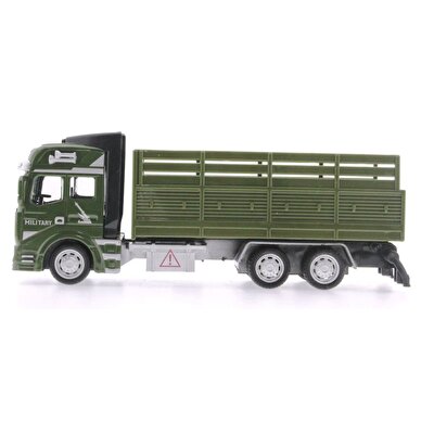 Sürtmeli Die Cast Metal Gövdeli Kamyon