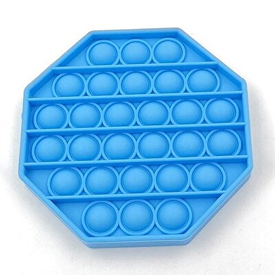 Push Bubble Sekizgen Mavi