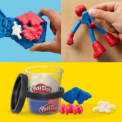 Play Doh Marvel Figürü ve Oyun Hamuru Seti Spider Man G0058