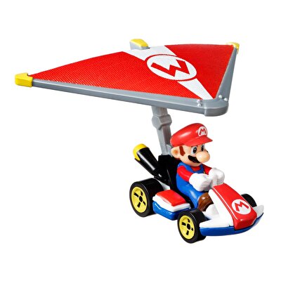 Hot Wheels Mario Kart Planörlü Araçlar Mario GVD31