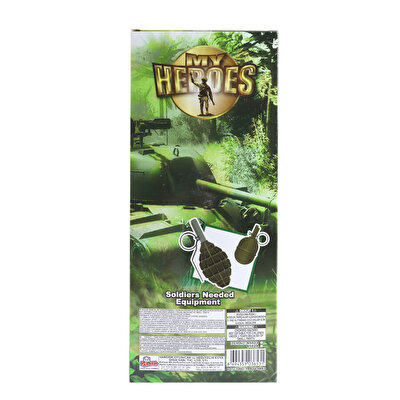 Kutulu Çöl Kamuflajlı Kahraman Asker