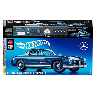 Hot Wheels Premium Serisi Mercedes Benz 300 SL Araba 1600 Parça HWW25