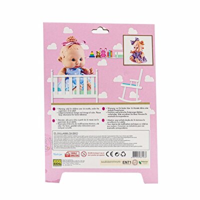 Ağlayan Bebiş Bebek Açık Pembe Puantiyeli