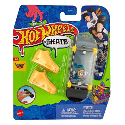 Hot Wheels Skate Parmak Kaykay ve Ayakkabı Paketleri Too Coo HVJ75