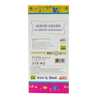 Melis Bebek Türkçe Konuşan Hayvancıklı Gri Hırkalı