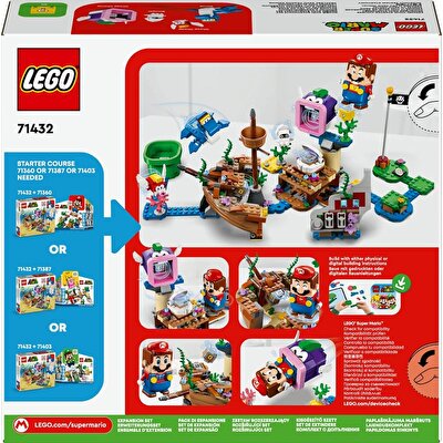 LEGO Super Mario Dorrie’nin Batık Gemi Macerası Ek Macera Seti 71432