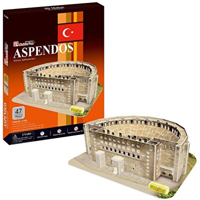 Cubic Fun 3D Puzzle 47 Parça Aspendos Antalya