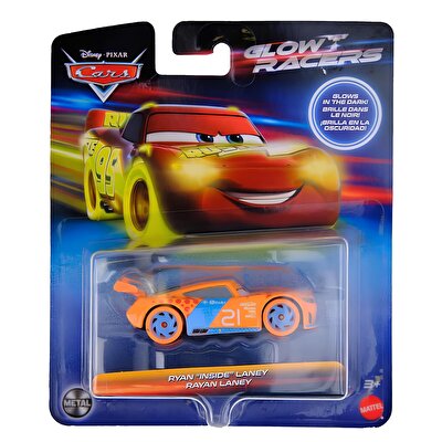 Cars Karanlıkta Parlayan Yarışçılar Tekli Karakter Araçlar Rayan Laney HPJ95