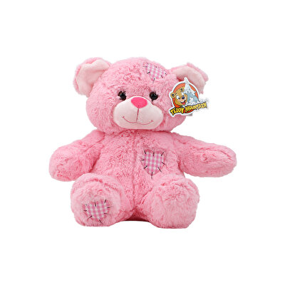 Pembe Yamalı Ayı Peluş 40 Cm