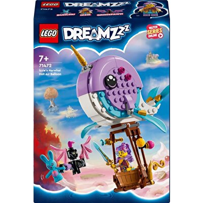 LEGO DREAMZzz Izzie’nin Deniz Gergedanı Sıcak Hava Balonu 71472