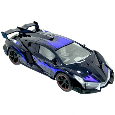 Uzaktan Kumandalı Şarjlı Mavi Ferrari Araba