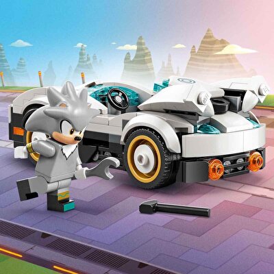LEGO Sonic the Hedgehog Silver’ın Arabası Knuckles’ın Canavar Kamyonuna Karşı 77118