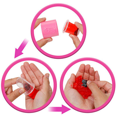 Barbie Unboxed Glam Party Serisi Kırmızı Işıltılı Bebek JFY68