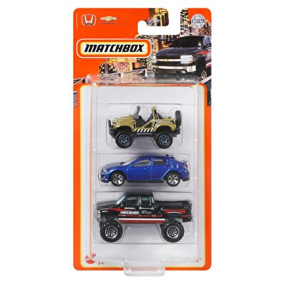 Matchbox Üçlü Araba Seti GWF76