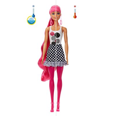 Barbie Color Reveal Renk Değiştiren Sürpriz Renk Bloklu Bebekler GWC56