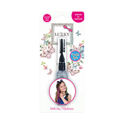 Lukky Saç Boyama Maskarası Simli Gümüş