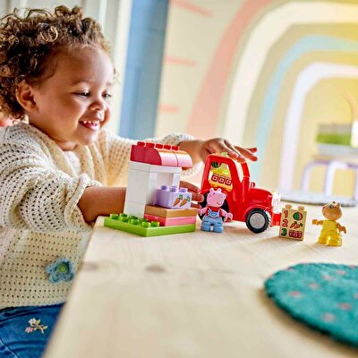 LEGO DUPLO Peppa Pig Traktör ve Pazar 10468