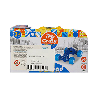 Çek Bırak Teleskopik Araba Sarı