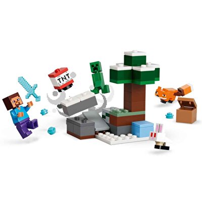 LEGO Minecraft Steve’in Tayga Macerası 21583