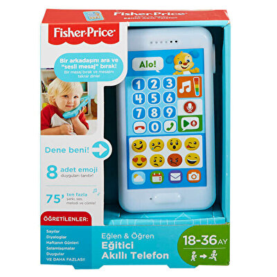 Fisher Price Eğlen ve Öğren Akıllı Telefon FPR25