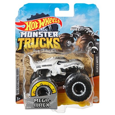Hot Wheels Monster Trucks 1:64 Arabalar Mega Wrex Gümüş GJF16