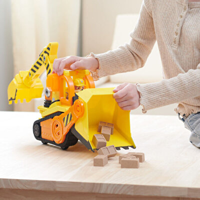 Paw Patrol Rubble and Crew Bark Yard Deluxe Buldozer İnşaat Kamyonu