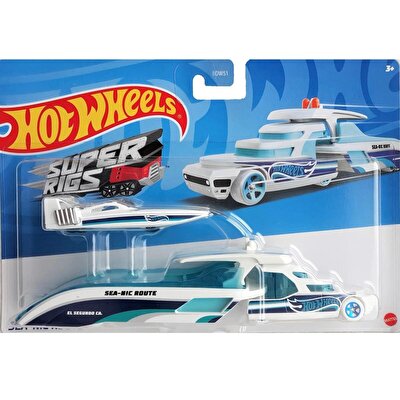 Hot Wheels Taşıyıcı Tırlar Sea-Nic Route HDT06