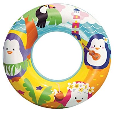 Bestway Deniz Dünyası Penguenli 51 cm Simit