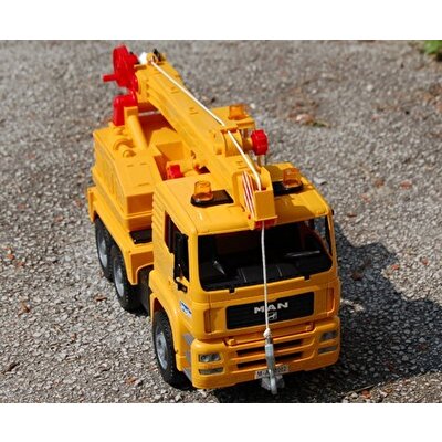 Bruder  MAN Vinçli Kamyon Sarı
