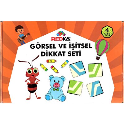 Görsel ve İşitsel Dikkat Seti 4 Yaş