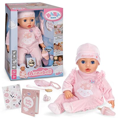 Sesli ve Hareketli Annabell Bebek 43 cm
