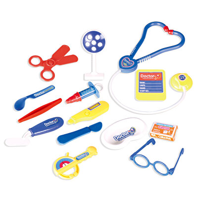 Açık Çantalı Doktor Seti(Mavi)