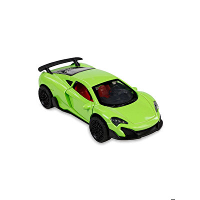 Çek Bırak 1:36 Metal Spor Araba Yeşil