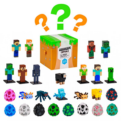 Minecraft Capsule Sürpriz Figür Yeşil