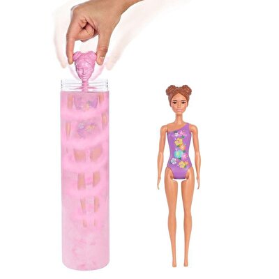 Barbie Color Reveal Renk Değiştiren Sürpriz Barbie Kum ve Güneş Serisi GWC57
