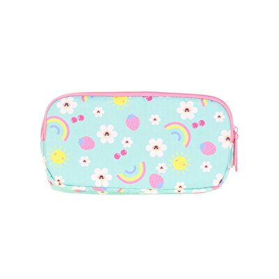 Kaukko Kids 3 Bölmeli Cute Face Daisy Kalem Çantası