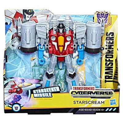 Transformers Cyberverse Büyük Figür Starscream (E1906)