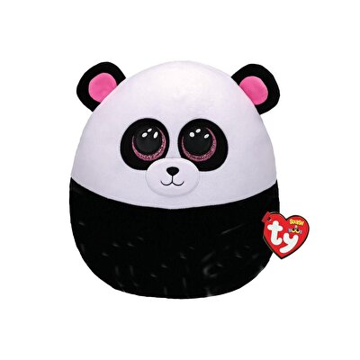 TY Bamboo Siyah Beyaz Panda Squishy 25 Cm
