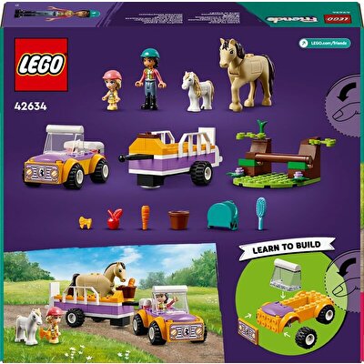 LEGO Friends At ve Midilli Römorku 42634
