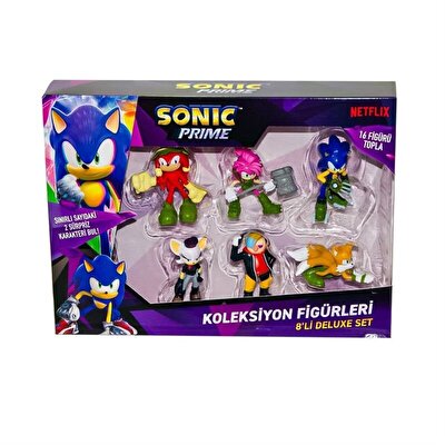 Sonic Prime 8'li Figür Seti Seri 1