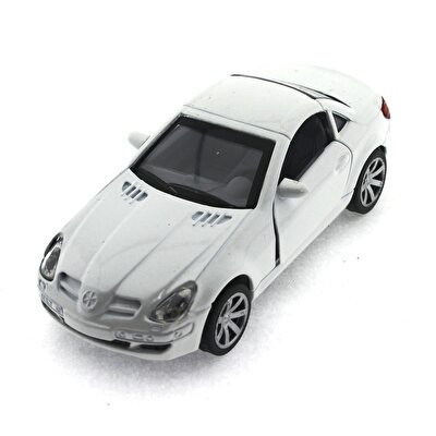 Diecast Sesli Işıklı Arabalar - Beyaz