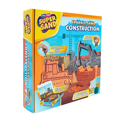 PlayToys Süper Sand Construction Oyun Kumu Kumsal Oyun Kumu Seti