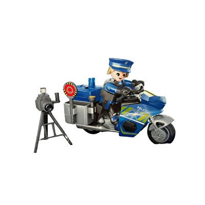 Power Planet 66303 Polis Motosikleti Yapım Seti A