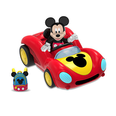 Mickey Figür ve Aracı Araba Temalı