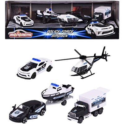 Majorette Police Force 4'lü Koleksiyon Paketi