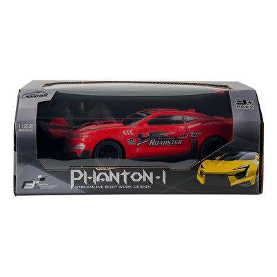 Full Fonksiyon Pilli 1:22 Ölçek Uzaktan Kumandalı Kırmızı Araba