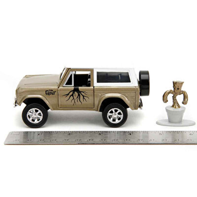 Jada 1:32 Ölçekli Marvel Groot 1973 Ford Bronco