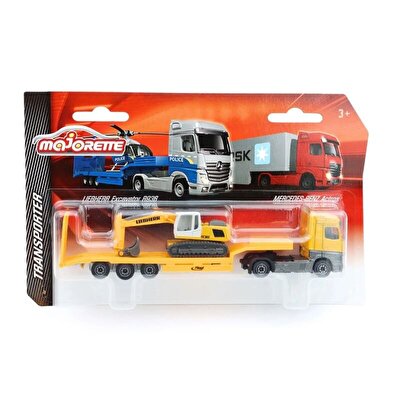 Majorette Transporter Serisi Mercedes Benz Actros Sarı