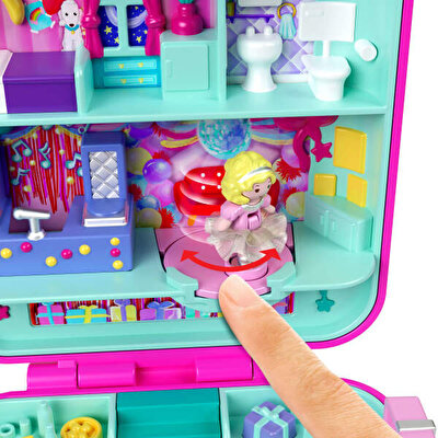Polly Pocket Mattel'in 80. Yıl Dönümü Hatıra Koleksiyonu Oyun Seti JGK22