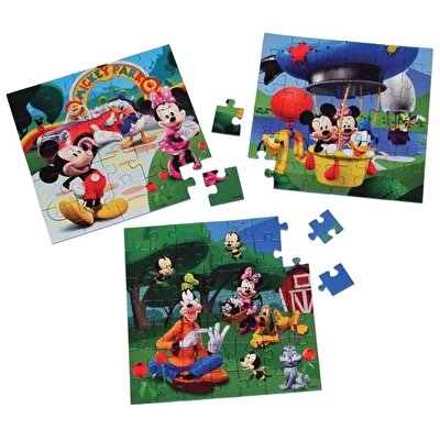 Ravensburger Mickey Mouse Clubhouse Bir Kutuda 3 Puzzle